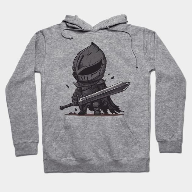 dark soul Hoodie by StevenBag